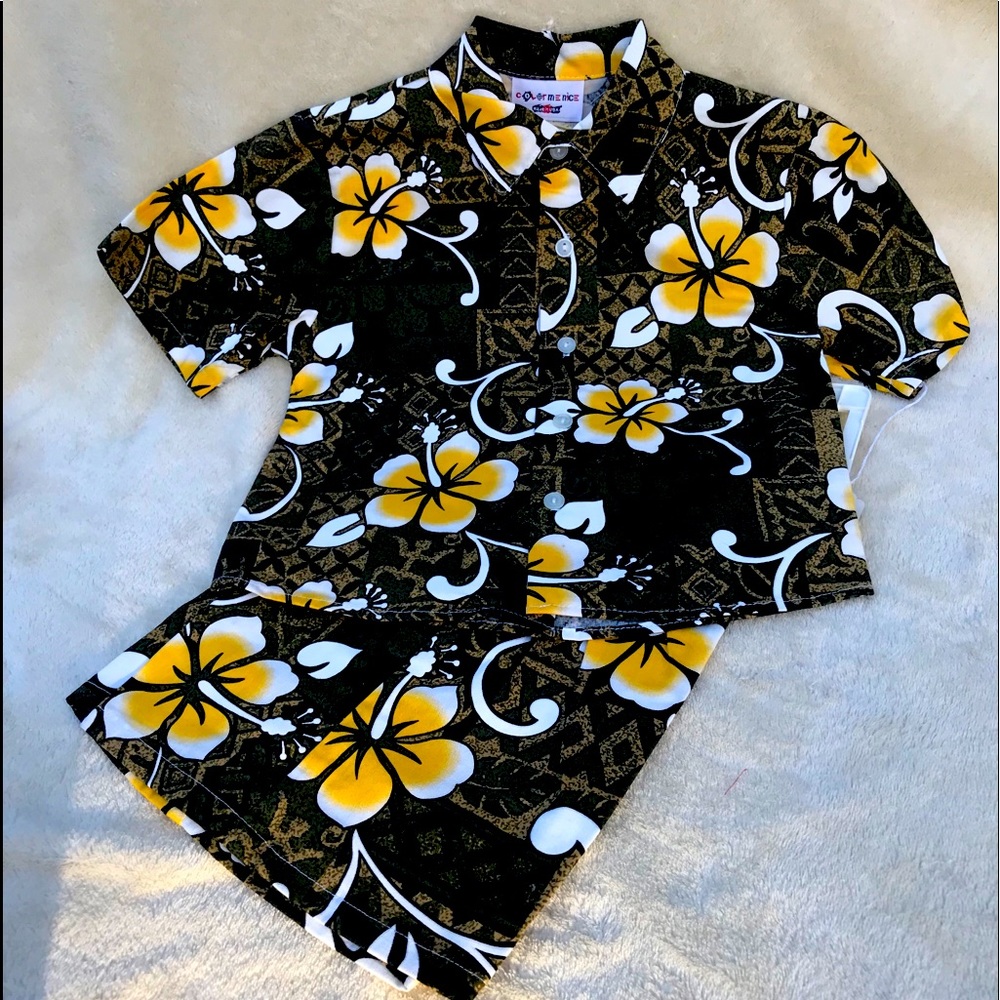 Boys Dress Short Set